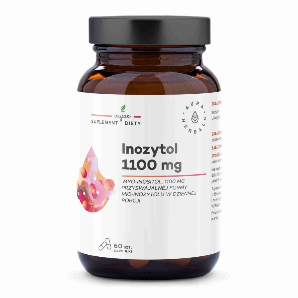 AURA HERBALS Inositol 1100 mg (60 caps.)