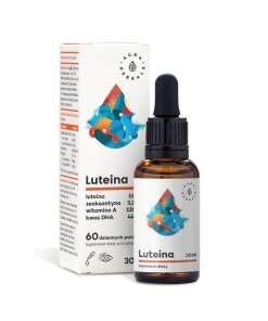 AURA HERBALS Lutein + Vitamin A + DHA + Zeaxanthin (30 ml / 1 fl. oz.)