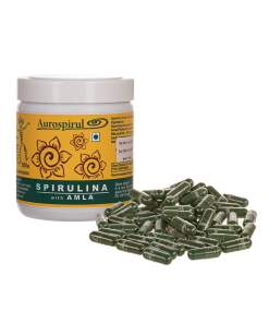 AUROSPIRUL Spirulina with Amla (500 caps)