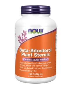Beta-Sitosterol Plant Sterols - 180 softgels