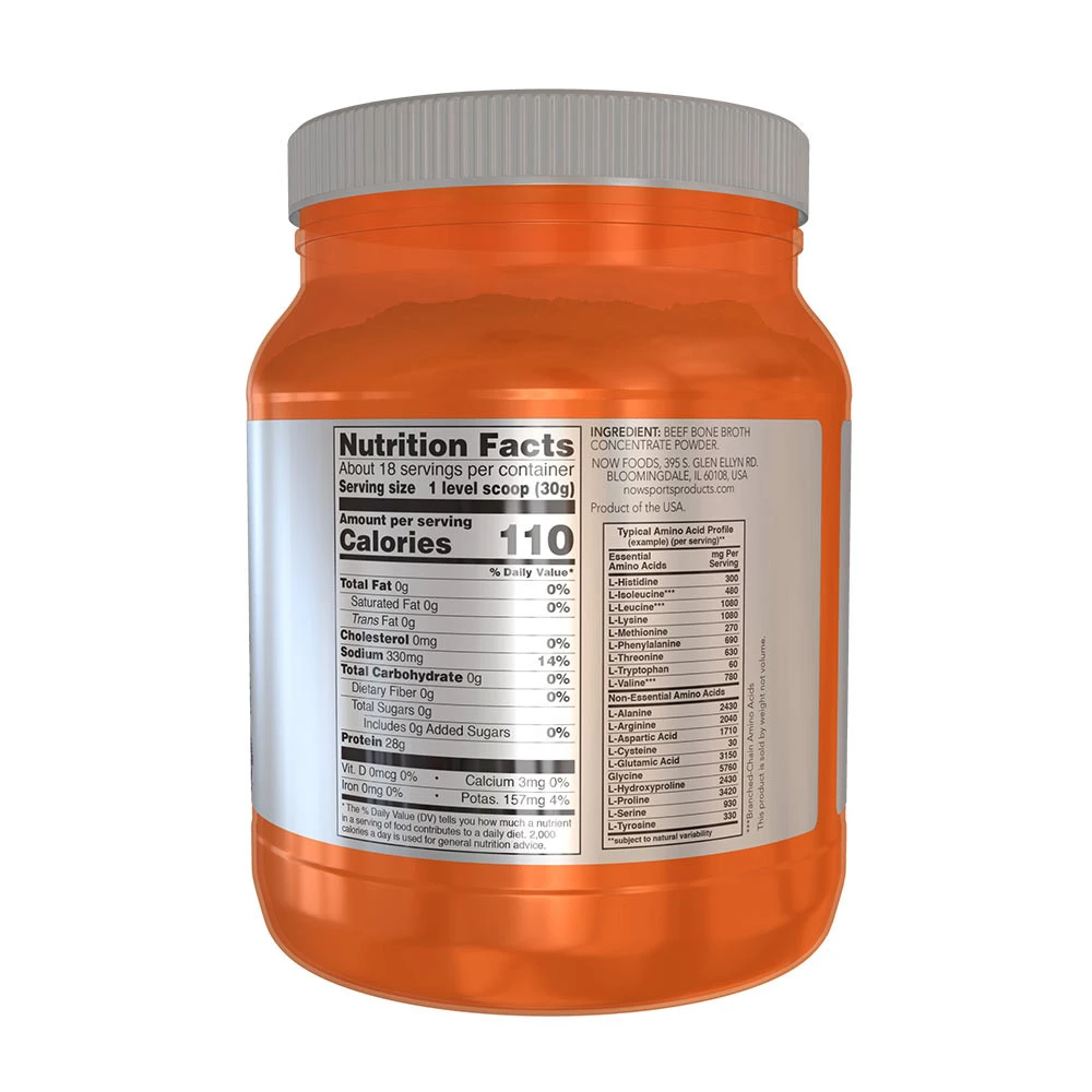 Oksekøds knogelbuljongpulver – 544 g - Billede 4