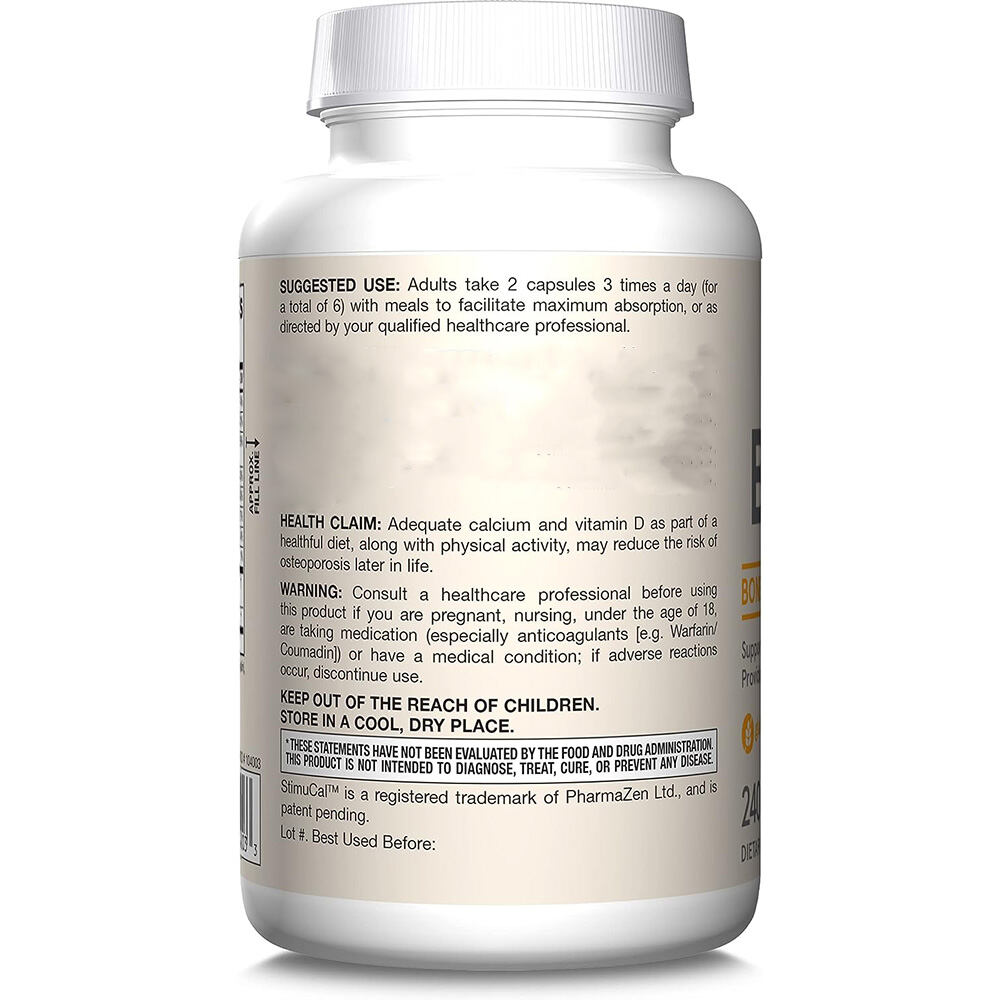 Bone-Up – kapsulės – 240 kapsulių - Billede 4