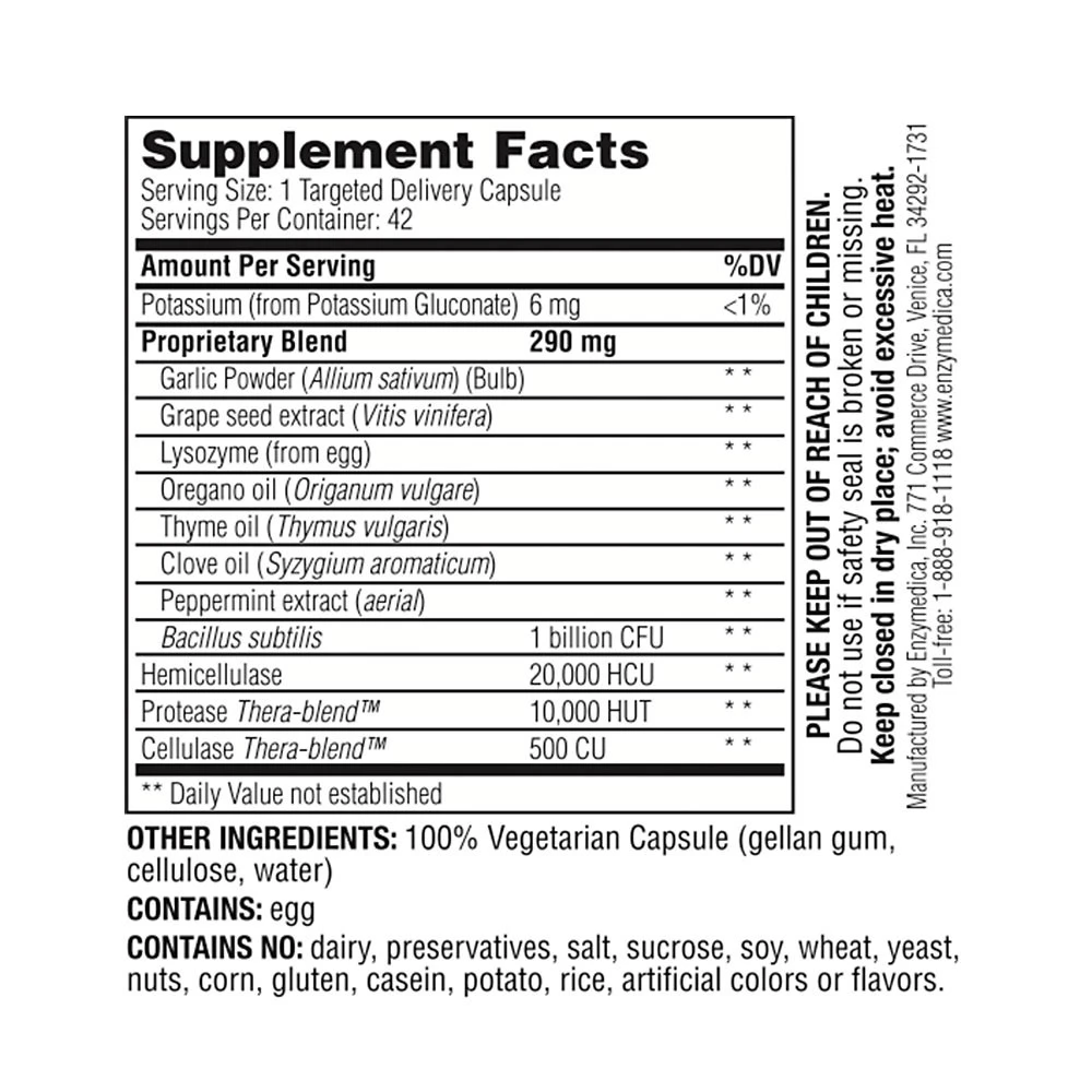 Candidase – Extra Strength – 42 kapsulės - Billede 6