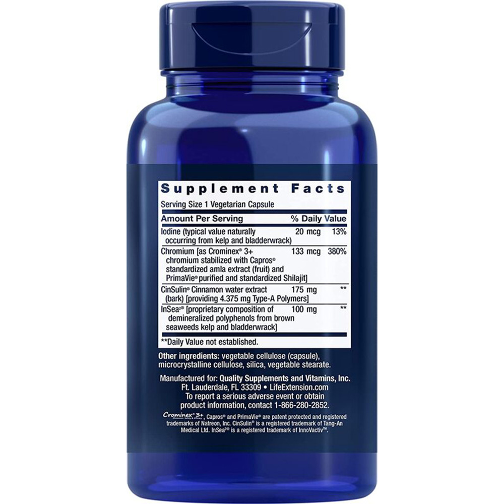 CinSulin – med InSea2 & Crominex 3+ – 90 vnt - Image 5