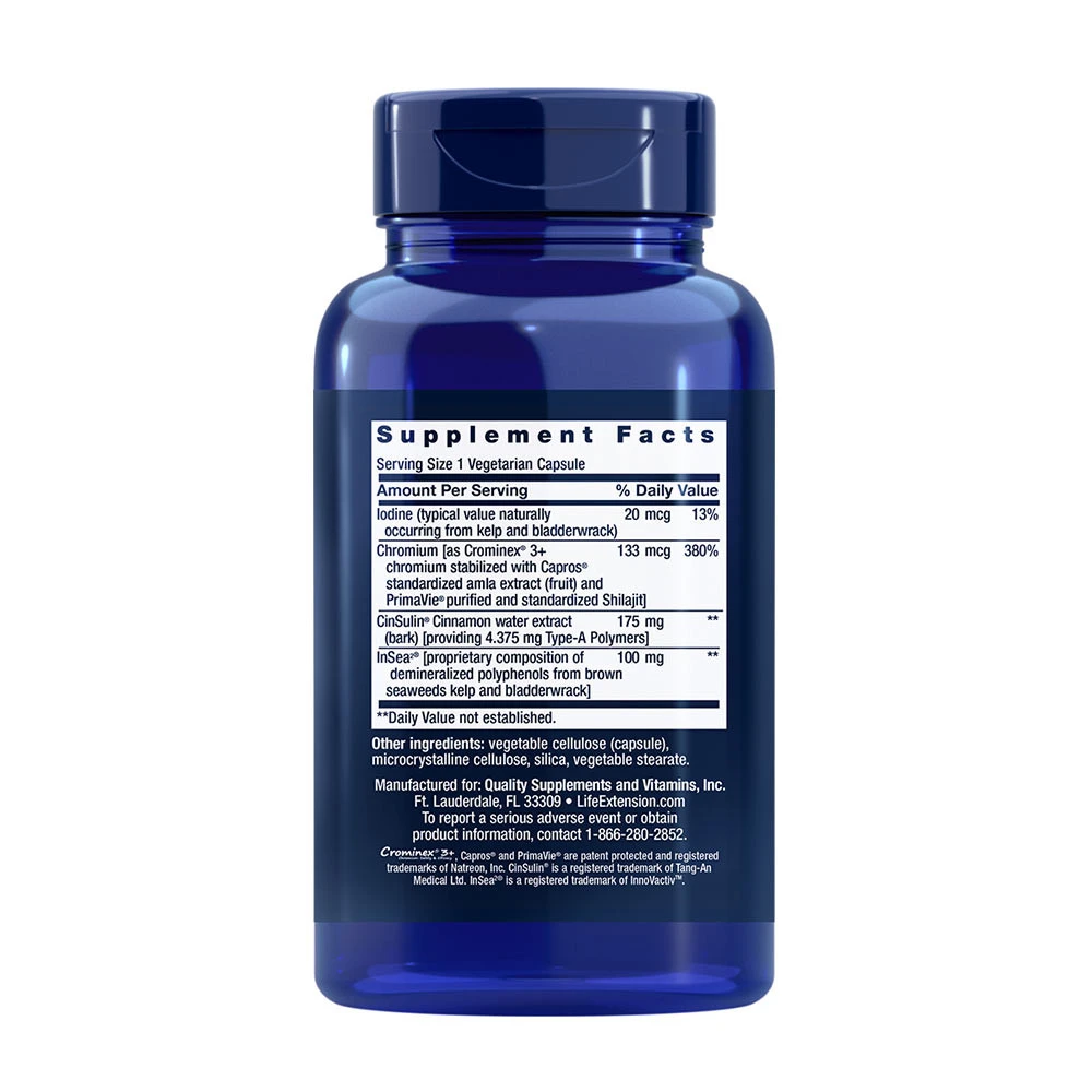 CinSulin – med InSea2 & Crominex 3+ – 90 vnt - Image 6