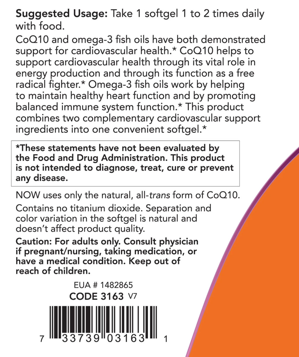 CoQ10 med Omega-3 – 60 mg – 60 bløde kapselės - Billede 5
