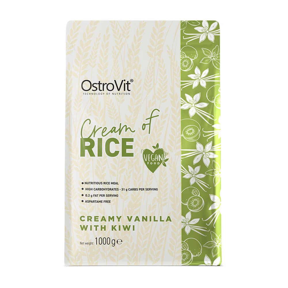 Ostrovit – Cream of Rice, Cremet Vanilė su Kivi 1000 g - Image 9
