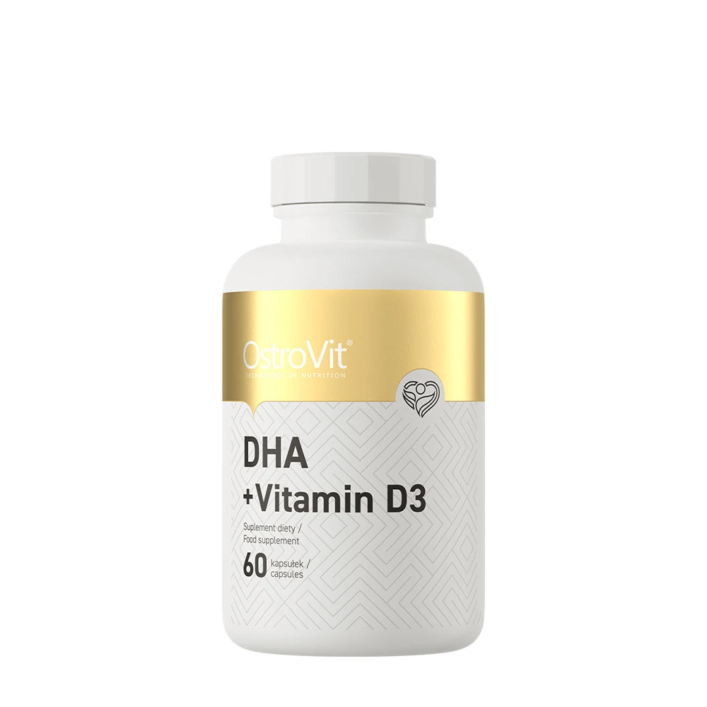 DHA + Vitamin D3 - 60 caps
