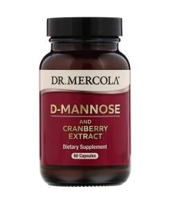 DR. MERCOLA D-mannoza with cranberry (60 caps)