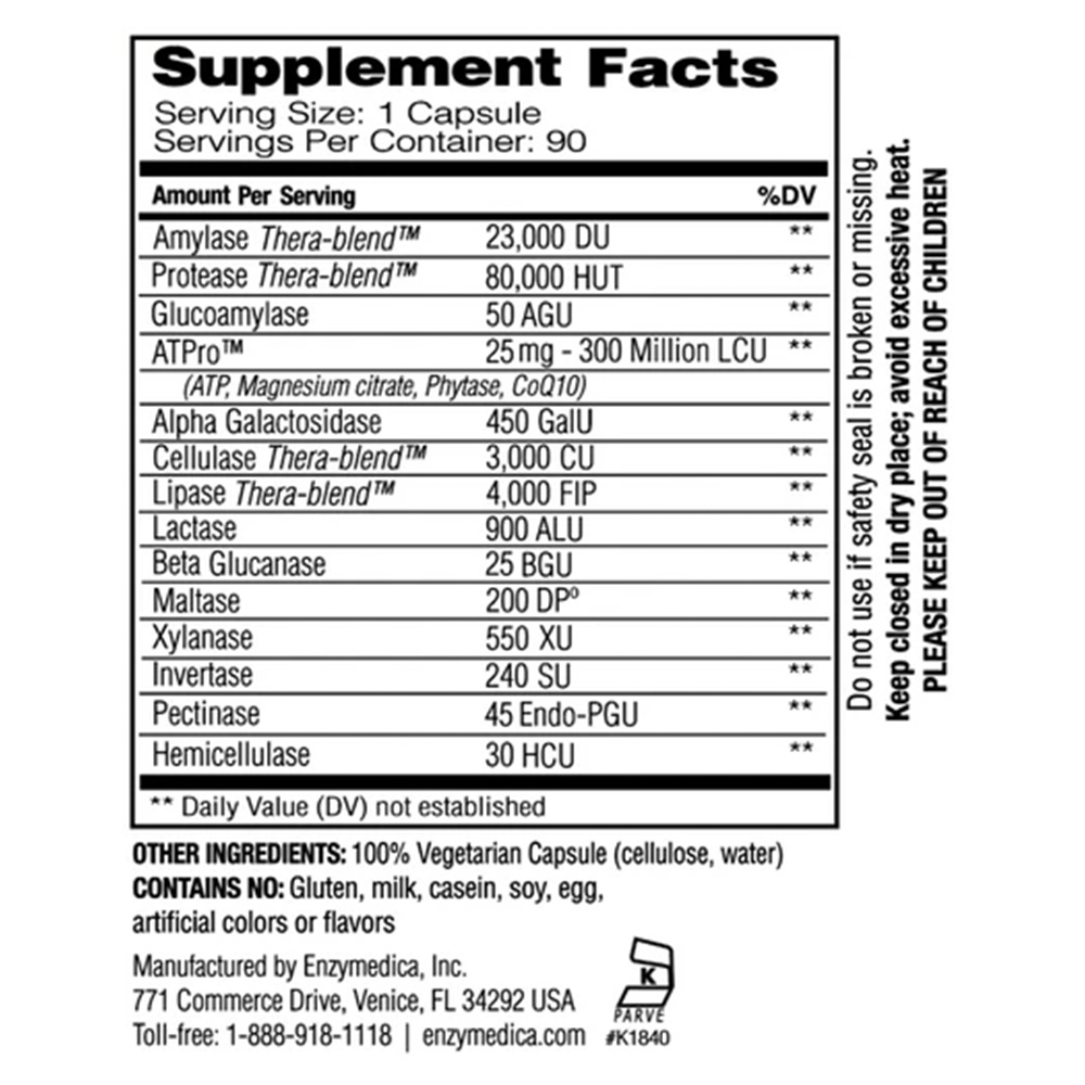 Digest Gold med ATPro – 45 kapsulių - Billede 3