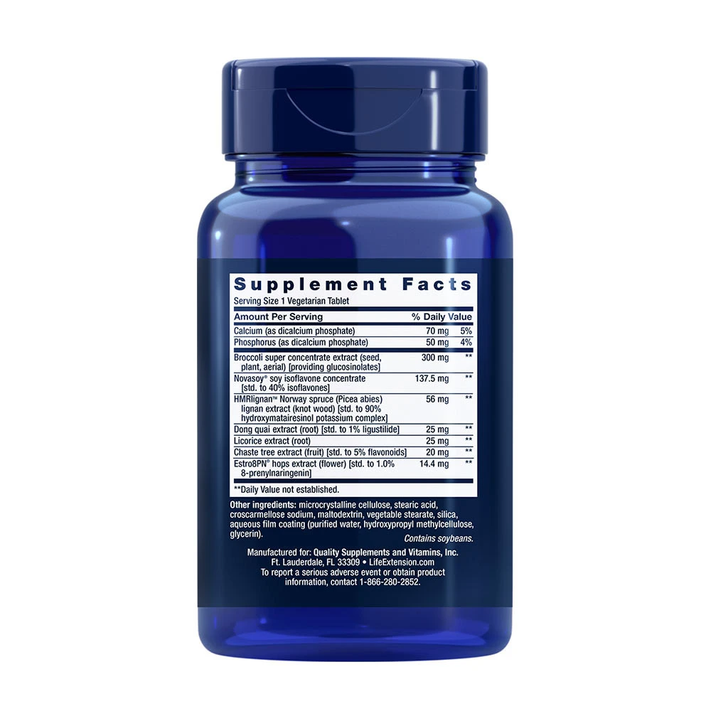 Østrogen – Želatina moterims – 30 vegetarinių tablečių - Billede 2