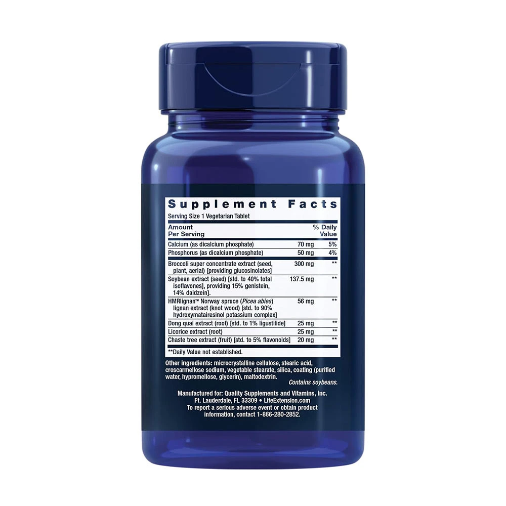 Østrogen – Želatina moterims – 30 vegetarinių tablečių - Billede 6