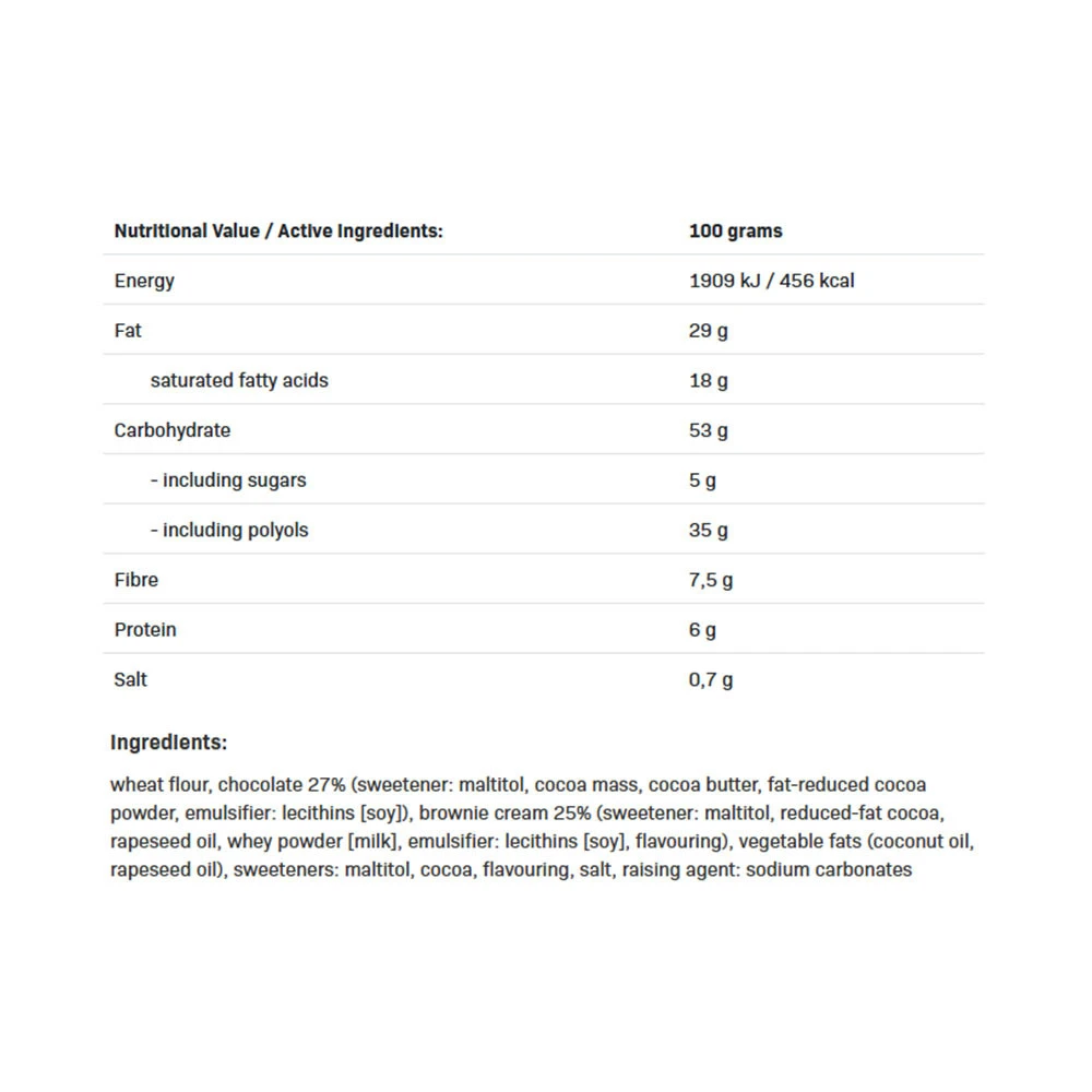 Fitking – Lękre Kiks, Dviguba šokoladas – 128g - Billede 5