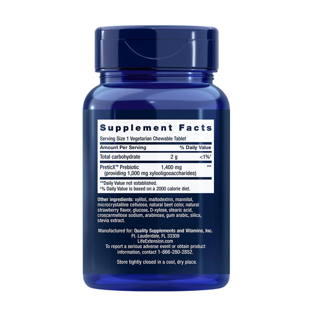 Natural Strawberry - 60 vegetarian chewable tabs