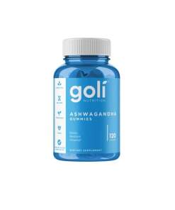 GOLI NUTRITION Ashwagandha KSM-66 Gummies (120 gummies)