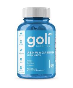 GOLI NUTRITION Ashwagandha KSM-66 Gummies (60 gummies)