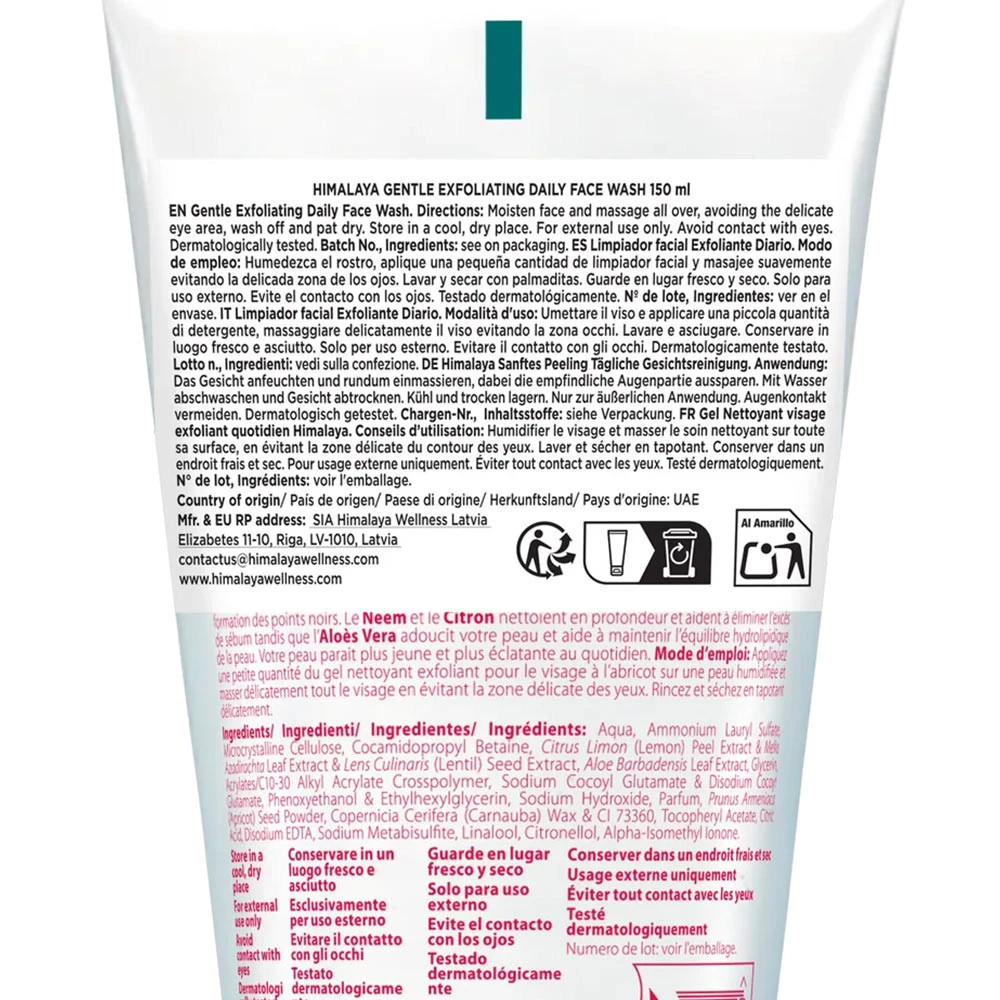 Gentle – švelnus kasdienis šveičiamasis veido prausiklis – 150 ml - Billede 4