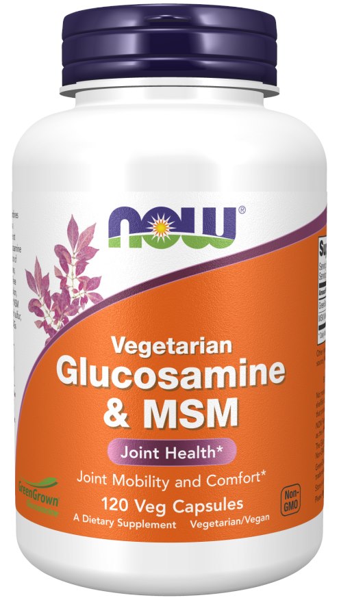 Glucosamine & MSM Vegetarian - 120 vcaps