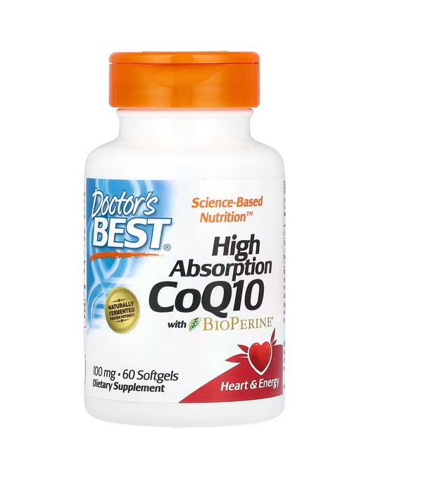 High Absorption CoQ10 with BioPerine