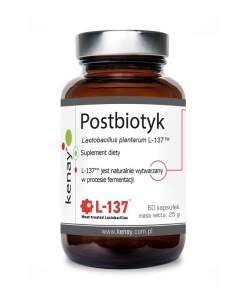 KENAY Postbiotic Lactobacillus plantarum L-137 (60 caps)