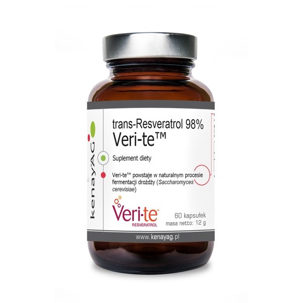 KENAY Resveratrol Trans 98% Veri-teTM (60 caps)