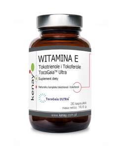 KENAY Vitamin E Tocotrienols and Tocopherols TocoGaia Ultra (30 caps)