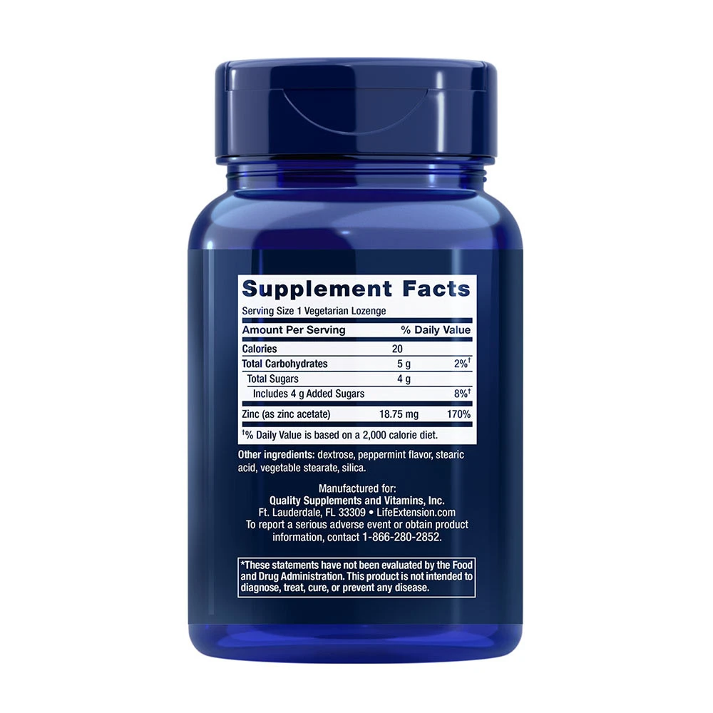 Forbedrede zinkpastilller, pebermynte – 30 vegetarinių tablečių - Image 6