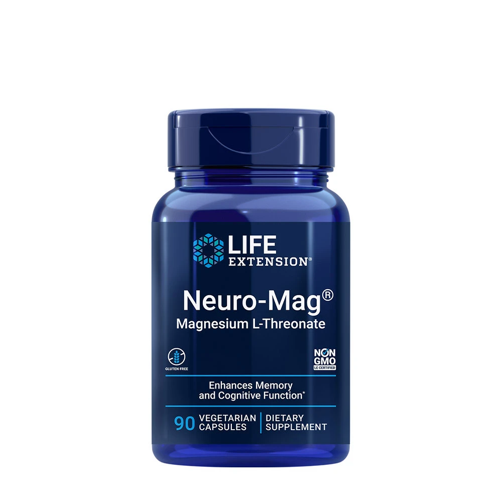 Life Extension - Neuro-Mag Magnesium L-Threonate (90 Veg Capsules)