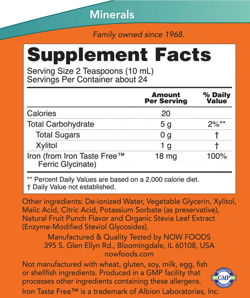 Flydende jern – skystas geležis – 237 ml - Billede 2