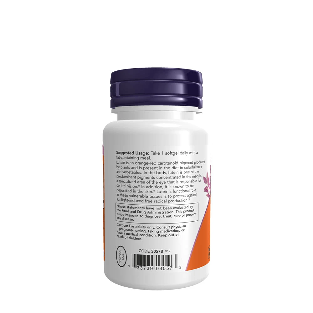 Lutein – 10 mg – 120 bløde kapselės - Billede 3