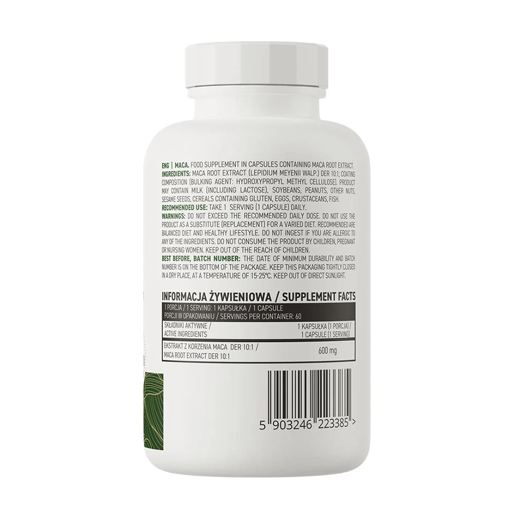 OstroVit – Maca 600 mg, 60 vnt - Image 4