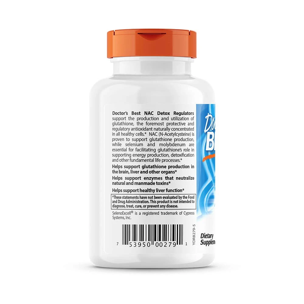 NAC Detox Regulator – 60 vnt - Billede 3