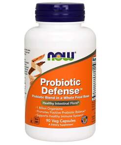 NOW Probiotic Defense™ (90 Veg Capsules)