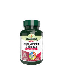 Natures Aid Multi-Vitamins & Minerals (with Iron) (90 Softgels)
