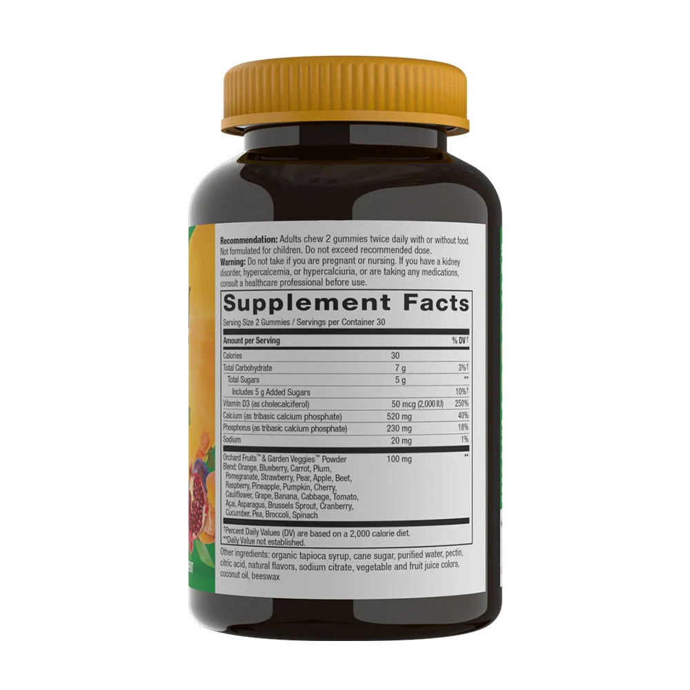 Nature's Way – Alive! kalcis + D3 gummy 60 vnt - Image 7