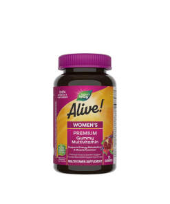 Natures Way Alive!® Premium Women’s Gummy Multivitamin (75 Gummies)