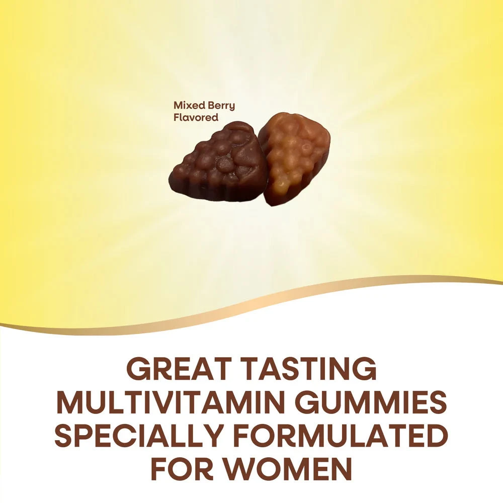 Nature's Way – Alive! Women’s Gummy multivitamin, mėlynių skonio – 150 vnt - Image 9