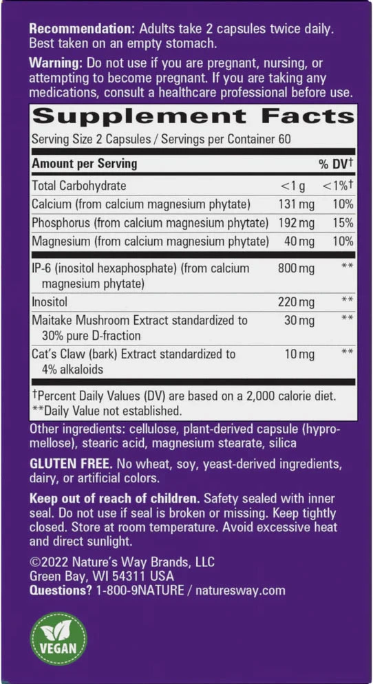 Natures Way – Cell Forté MAX3 – 120 kapsulių - Image 7
