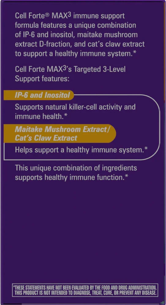 Natures Way – Cell Forté MAX3 – 120 kapsulių - Image 9