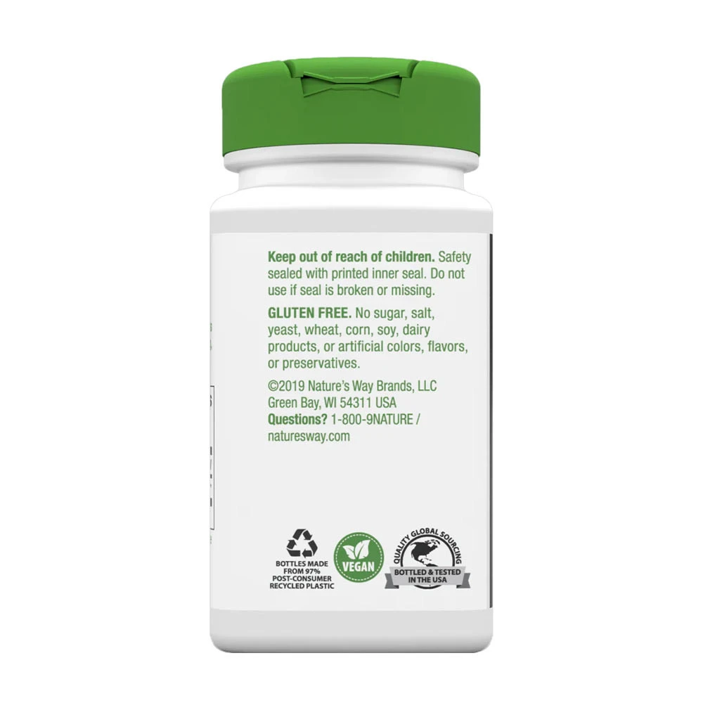 Natures Way – kamilleblomster 100 kapsulių - Image 3