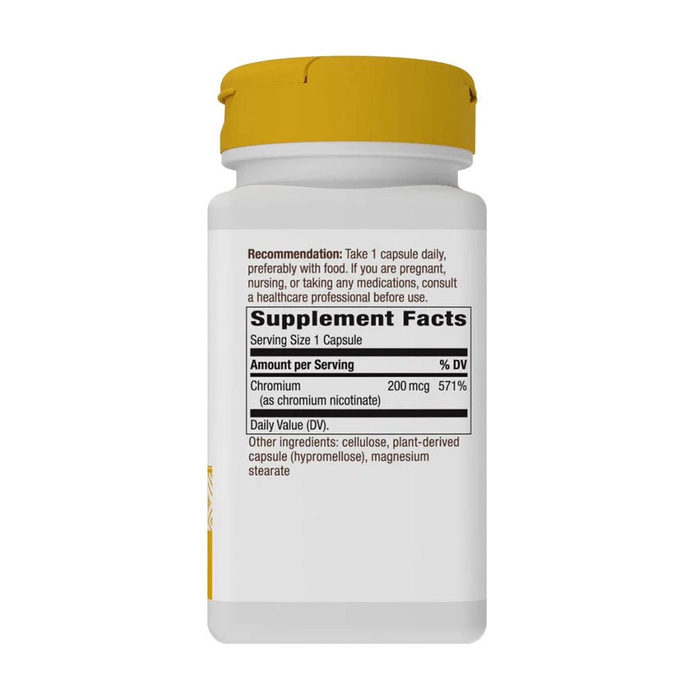 Natures Way – GTF Chrom 100 kapsulės - Billede 7