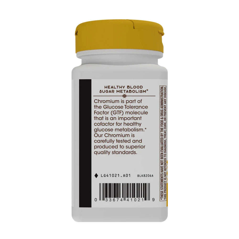 Natures Way – GTF Chrom 100 kapsulės - Billede 9