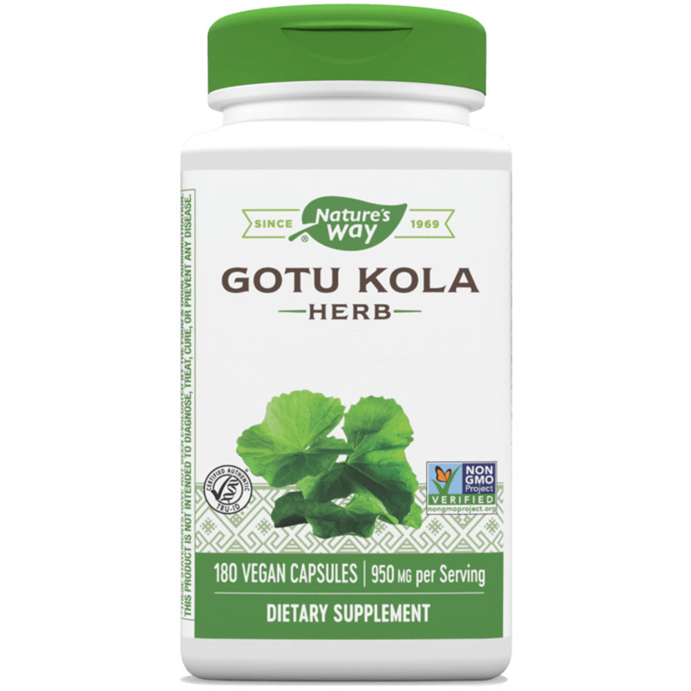Natures Way – Gotu Kola herb 180 kapsulių - Image 4