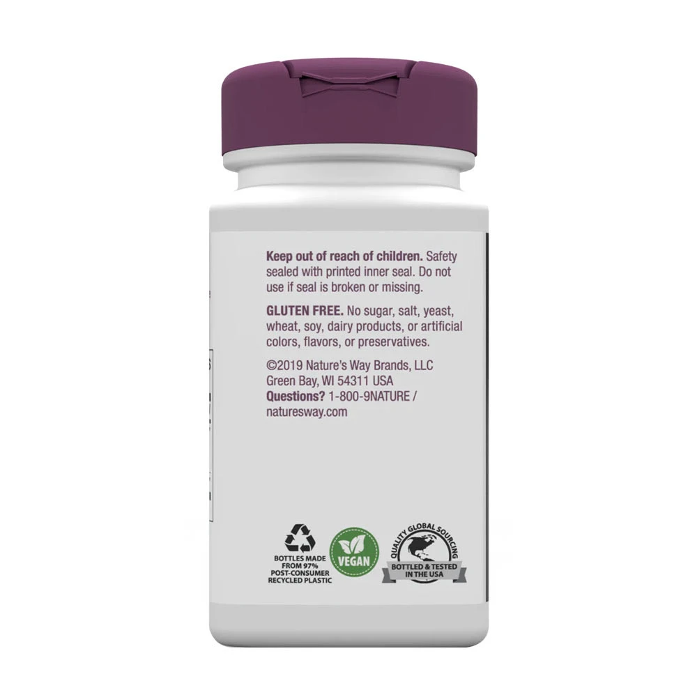 Natures Way – Olive Leaf Premium Extract – 60 kapsulių - Billede 3