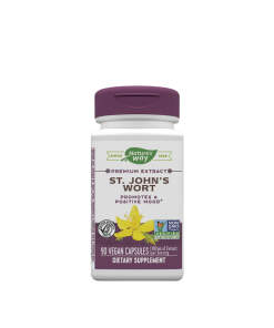 Natures Way St. John's Wort Premium Extract (90 Capsules)
