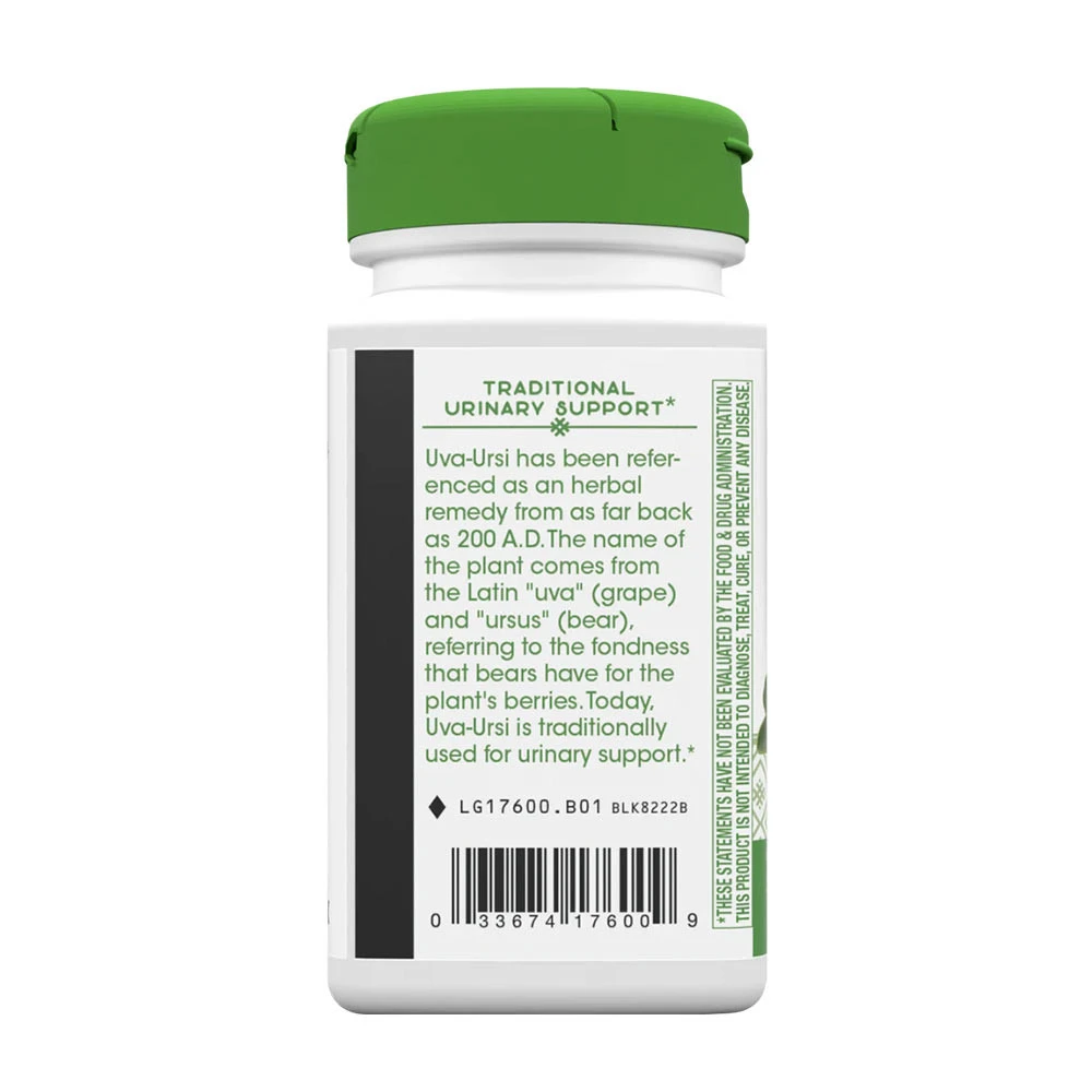 Natures Way – Uva Ursi lapai – 100 kapsulių - Billede 6