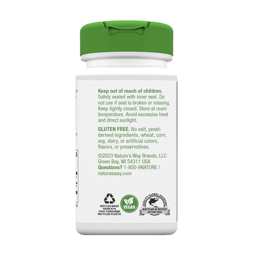 Natures Way – Uva Ursi lapai – 100 kapsulių - Billede 8