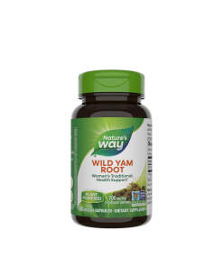 Natures Way Wild Yam Root (100 Capsules)