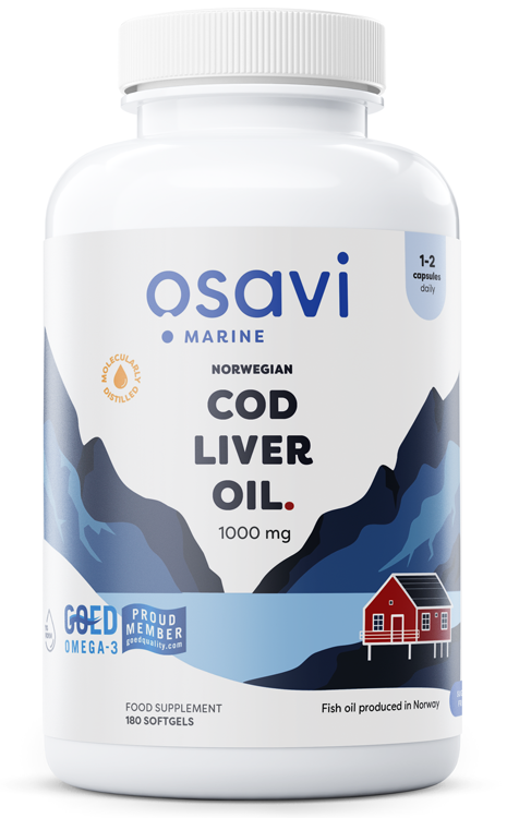 Norwegian Cod Liver Oil Softgels