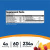 Nutricost – Elektrolytkompleksas 234 g, Fruit Punch - Image 4